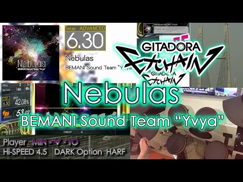 [GITADORA] Nebulas (DRUM,ADVANCED,Lv6.30)