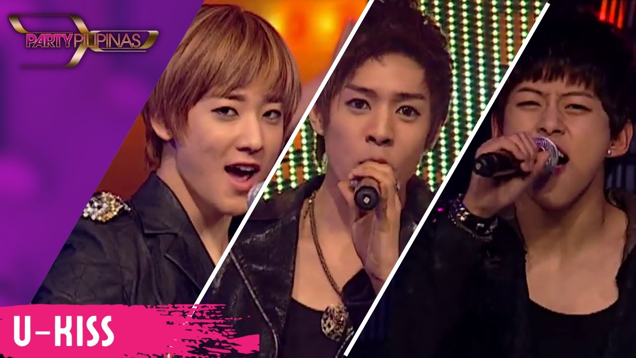 K-pop boy band U-Kiss performs their hit single ‘Bingeul Binguel!’ | Party Pilipinas