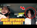 PRANK TAXI ONLINE!! ANJAY SENYUMNYA BAGAIKAN JURUS TERMANIS PENAKLUK PRIA BORRR