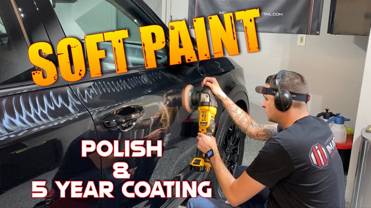 Detailing Soft Car Paint on a Kia Telluride! / Paint Enhancement