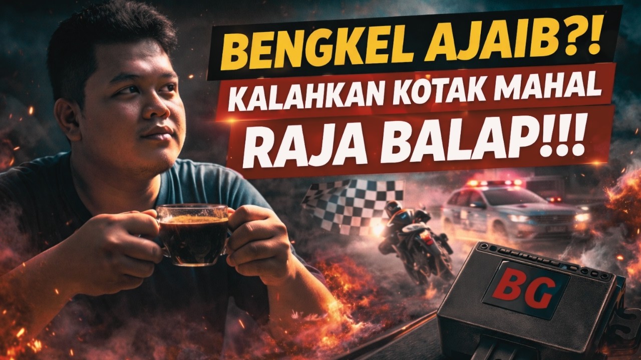 DARI BENGKEL GANG SEMPIT‼️ MENUJU PUNCAK BALAP NASIONAL: KISAH BOS GEMBUL SANG PENCIPTA BG CDI