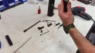 M17S308 Barrel And Gas Piston Removal