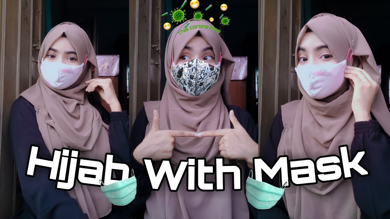 How To Wear Hijab With Mask ||Regular Hijab Style|| Gazi Monita