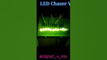 LED Chaser with Arduino | Cool DIY Project #shorts #music #Led #DIY #Project # Diwali Lighting