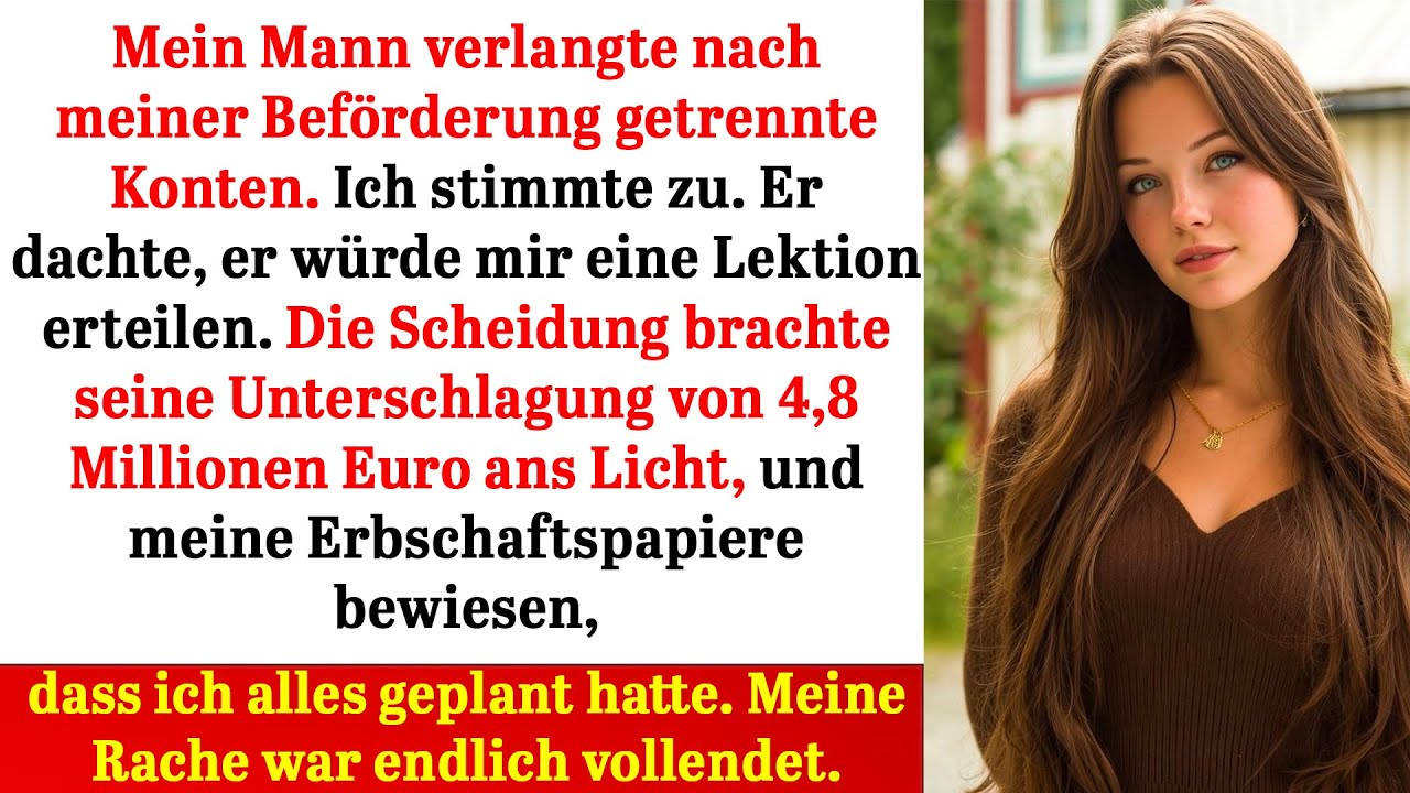nach meiner beförderung verlangte mein mann getrennte konten – die scheidung entlarvte alles