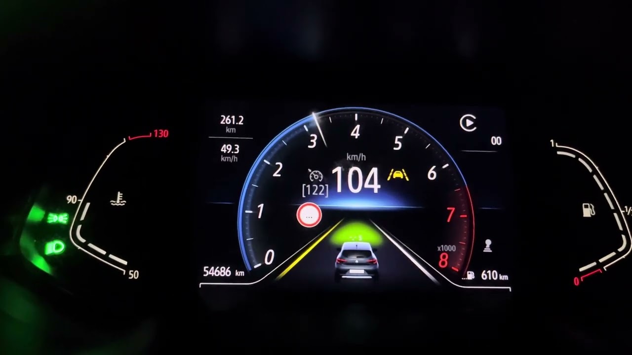 Renault Clio V tce 100 hp: fourth gear acceleration 🐌 