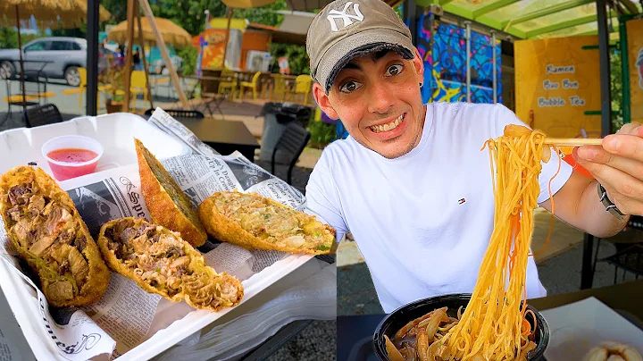 Los Egg Rolls MS EXTICOS De Puerto Rico! (Tripleta...