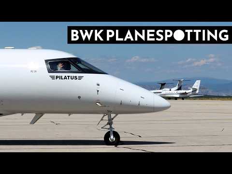 Brač Airport BWK/LDSB - 10 Minutes of Planespotting - 2025 Part IV!