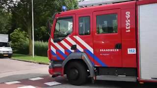 Download Lagu *Vernieuwde Sirene* Brandweer Vianen en Hagestein onderweg naar assistentie ambulance in Vianen MP3