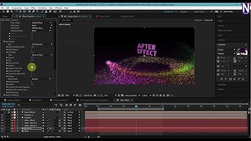 after effect trapcode particular Toturial by nps3d