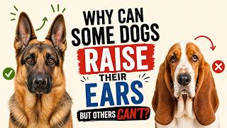 Why Can Some Dogs Raise Their Ears but Others Can't?