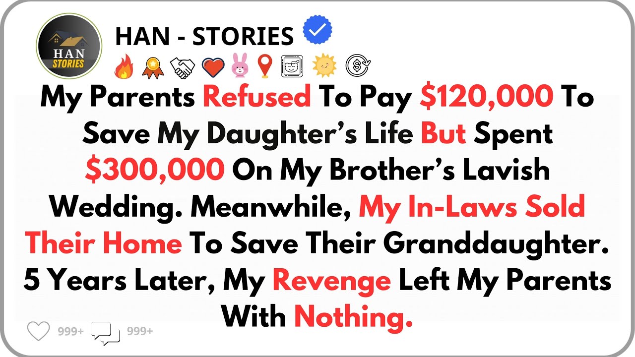 They Spent $300K on a Wedding But REFUSED to Save My Daughter’s Life – Now They Beg for My Help