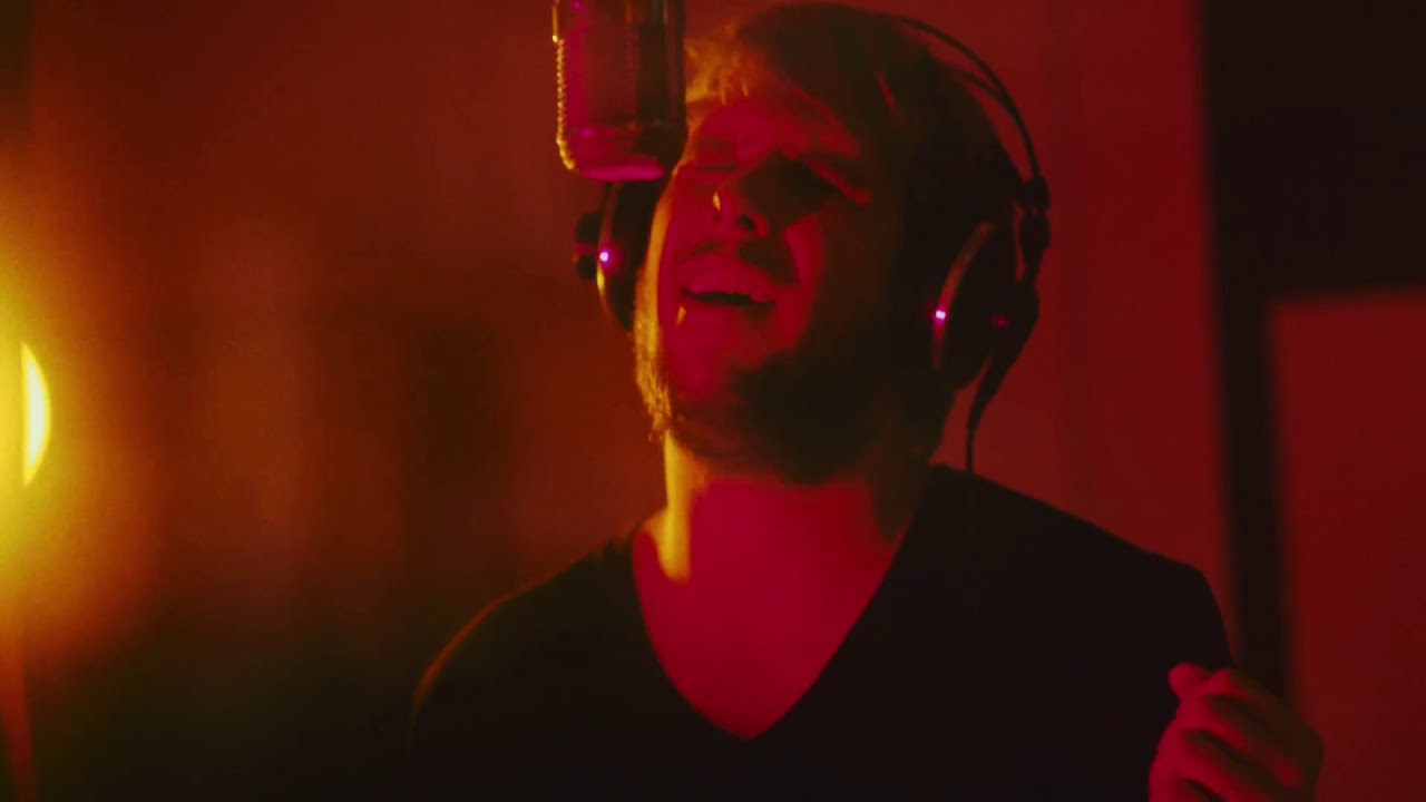 GRAEF recording a live session at Moon Music Studios