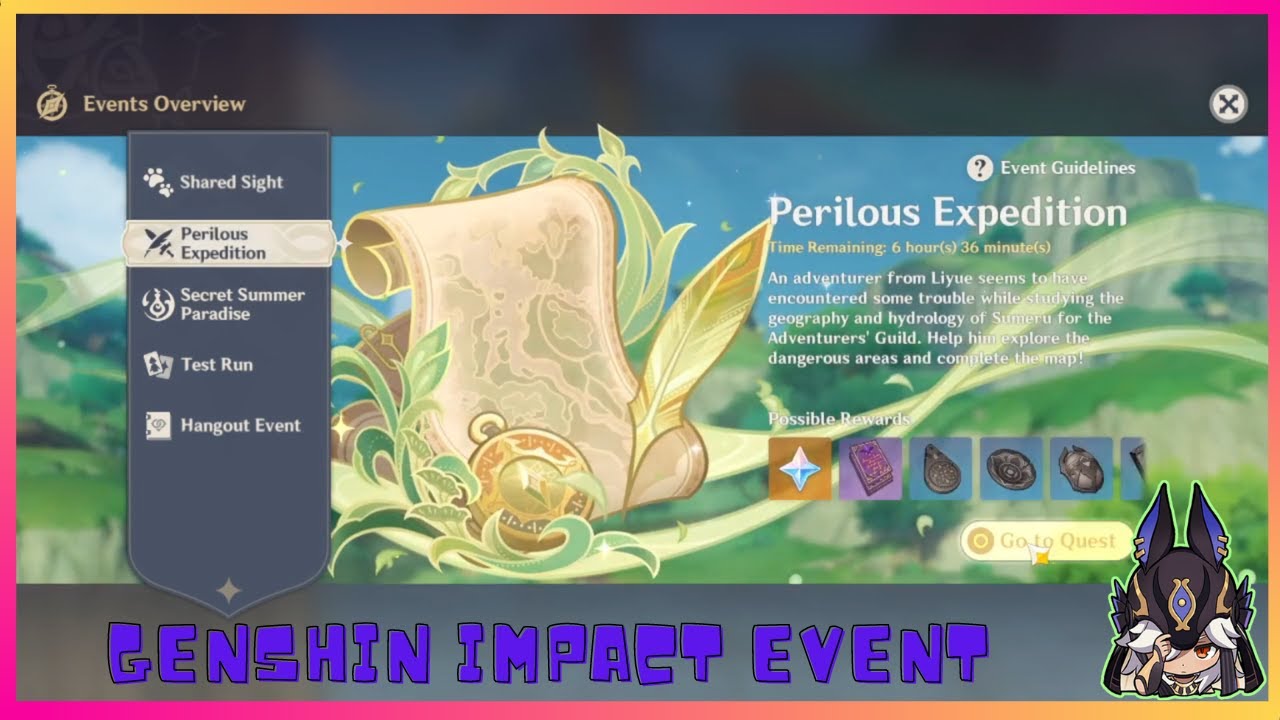 Perilous Expedition Event | Genshin Impact