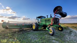 John Deere D450 Swather 🤙