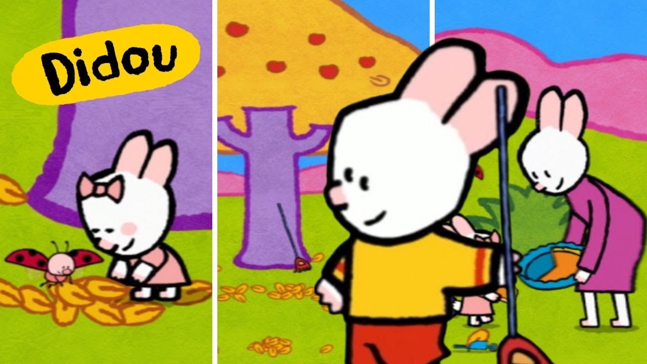 Aventure d'automne : Didou ramasse les dernières feuilles colorées ! 🍂 | Compilation enfants