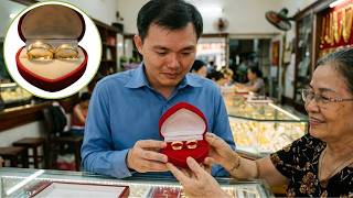 Robert Used The Money From Selling The Pigs To Buy A Wedding Ring For Someone.