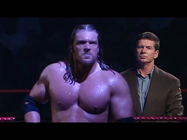 Triple H Vs Shane McMahon - Vince McMahon, The Rock, Stone Cold