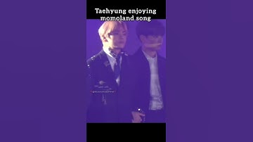 Taehyung reaction momoland entry song boom boom#taecy #nancy #taecy #kimtaehyung #aesthetic #taecy