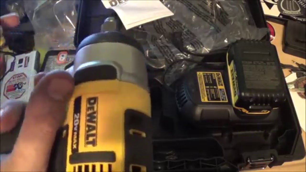 Dewalt Impact UnBoxing (DCF880B) YouTube