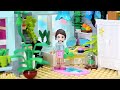 Building a cottagecore bedroom for millie with allllllll the plants  lego custom build pt 1