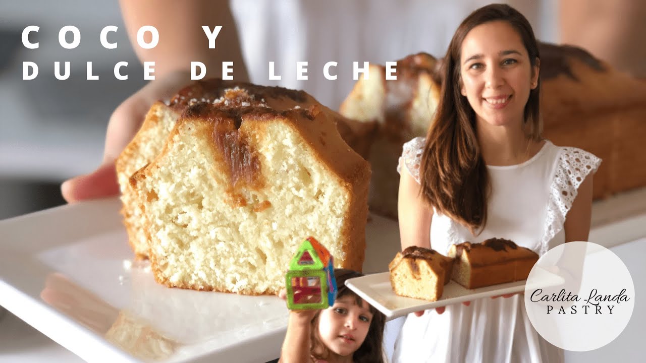 BUDIN DE COCO Y DULCE DE LECHE | FACIL | RICO | ECONOMICO