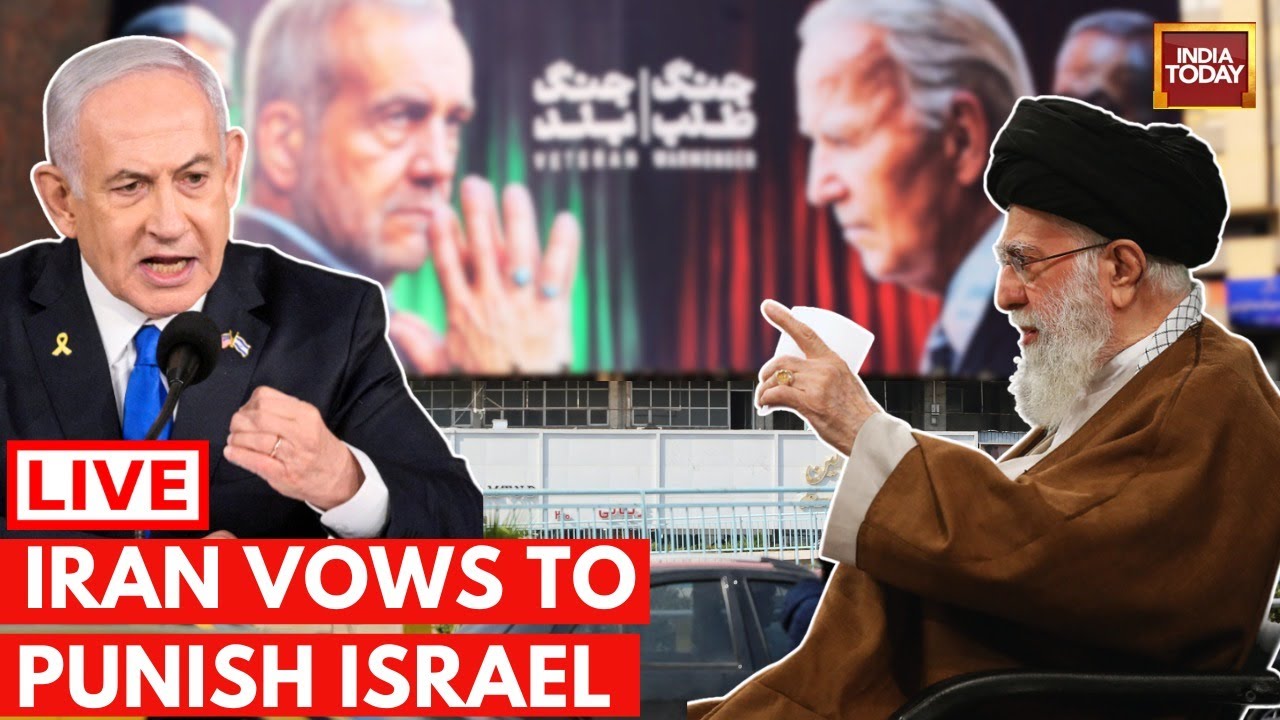 Israel-Iran War Live Updates: Iran's Ali Khamenei Vows To Punish Israel | Khamenei Vs Netanyahu LIVE