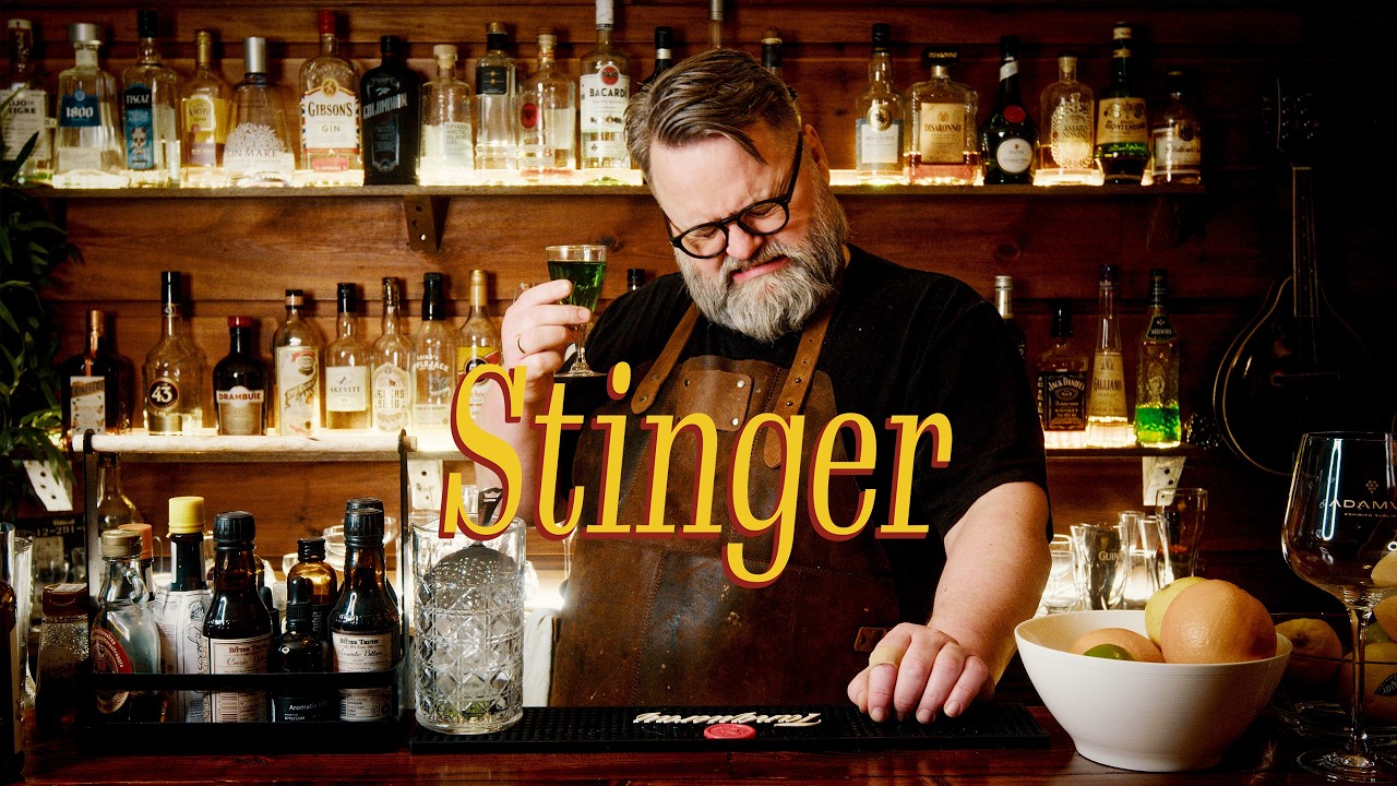 Stinger IBA Cocktail – Klassisk Cognac & Mint