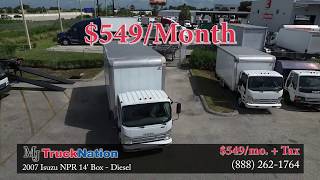 Used 2007 Isuzu NPR w/18' Box - MJ TruckNation