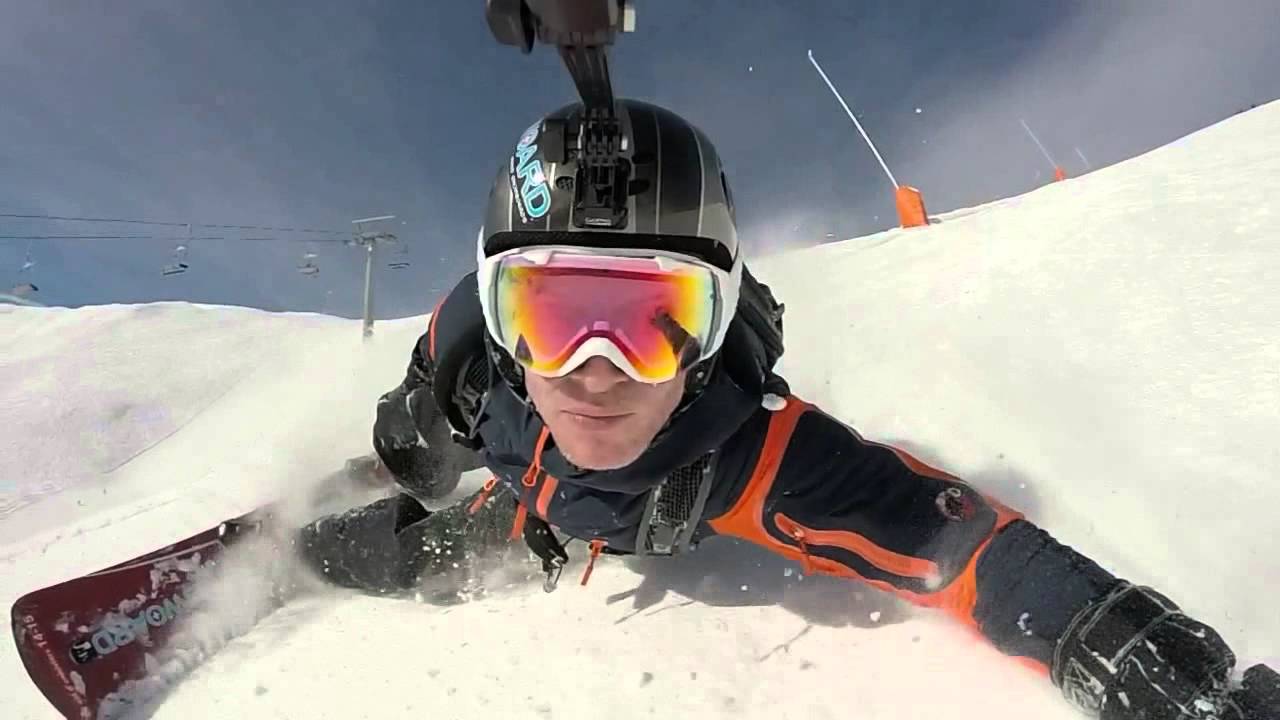 Snowboard Extreme Carving Zinal 2015 8x slow motion YouTube