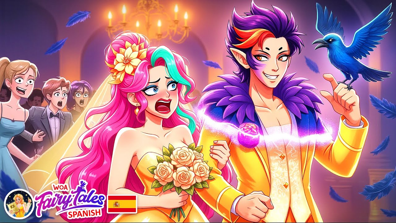 Me casé con un cuervo 💍 Cuento español