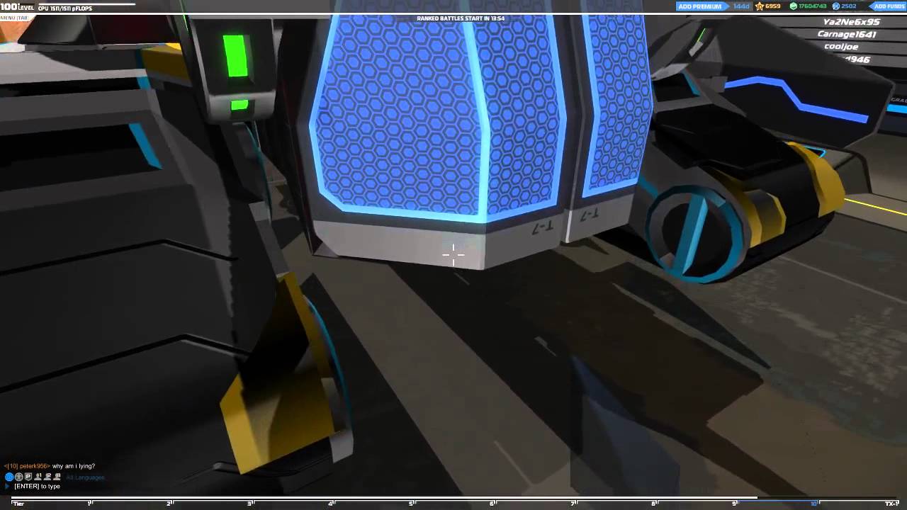 Robocraft Annihilator Tank Showcase