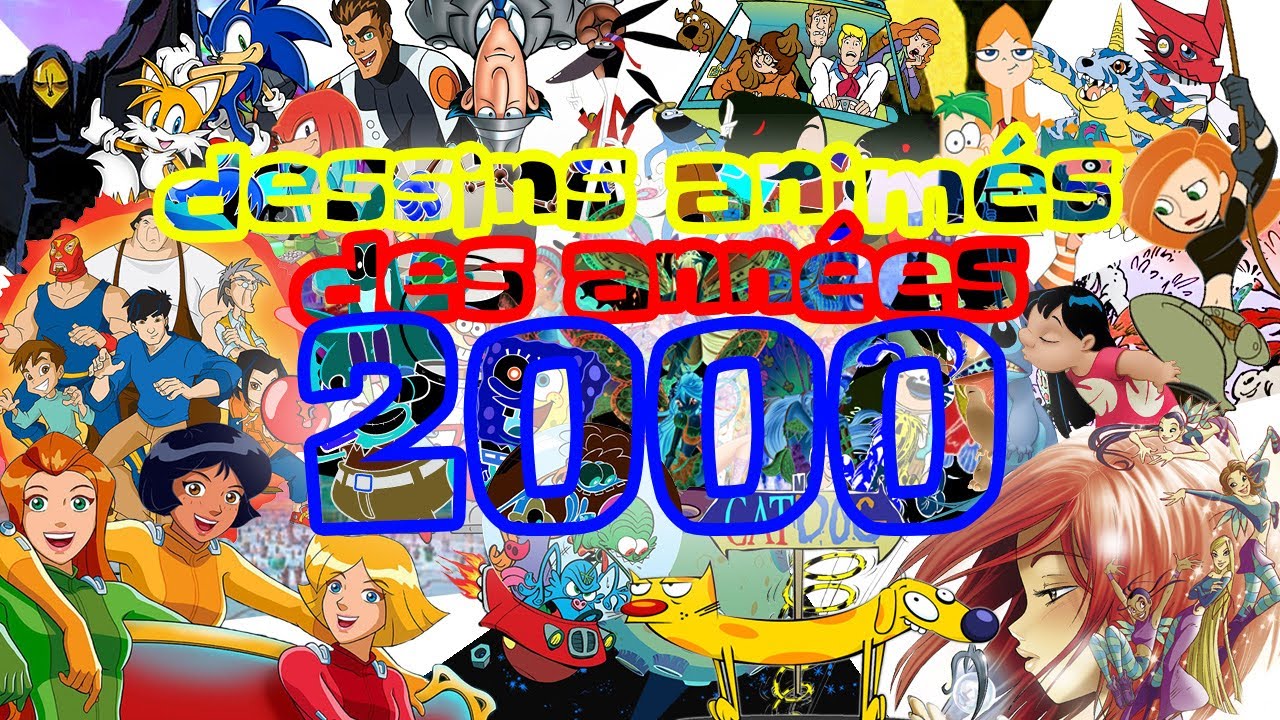 Les DESSINS ANIMES des années 2000 (Top 25) - YouTube