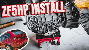 BMW X5 ZF5HP24 Transmission Install: With Rebuilt Torque Converter 😂