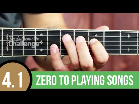 Beginner Guitar ➜ Play Your First Blues Guitar Riff (4.1)