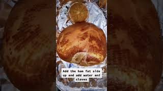 How to bake a ham for beginners!