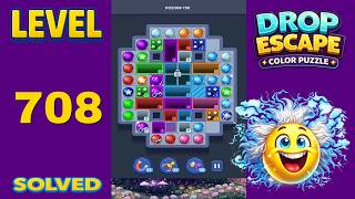 Drop Escape – Level 708 | Walkthrough