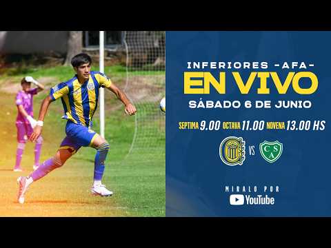 Juveniles AFA 2026 | Rosario Central vs Sarmiento (J) 7ma - 8va - 9na División