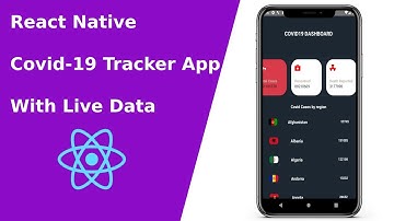 COVID-19 Tracker App using React Native | With Live Data | Source Code Available