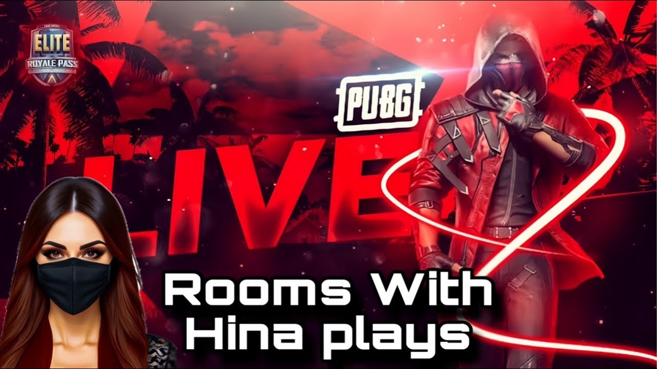 Playing Live Rooms With Hina Plays | Pubg Mobile UC rooms - YouTube