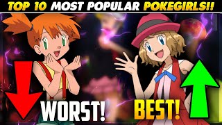 Top 10 Most Popular Pokégirls Official Pole Misty Vs Serena Hindi
