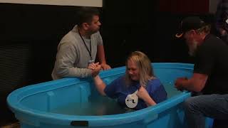 Jessica Moxham's Baptism