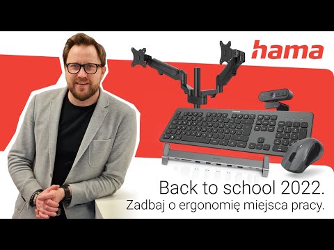 Hama Back to school 2022. Zadbaj o ergonomię miejsca pracy i zdrowy kręgosłup!