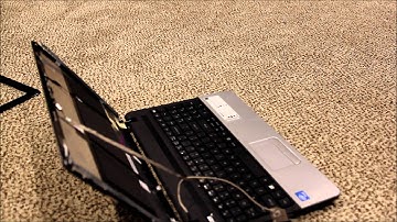 Laptop screen replacement / How to replace laptop screen Gateway NE56R31U