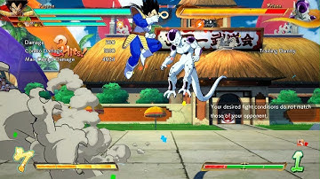 Base Vegeta Mid-Screen Loops!! | DBFZ