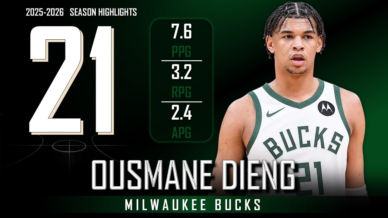 Ousmane Dieng || 2025-2026 Milwaukee Bucks/Oklahoma City Thunder Highlights