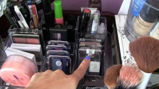 how and where i organize my makeup. I used kirsten