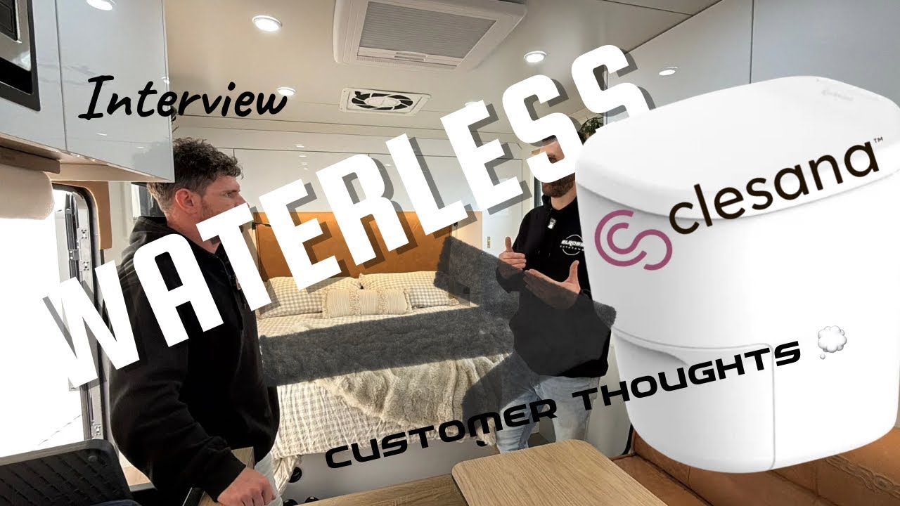 Living with a Clesana C1 Toilet in a Luxury Off-Grid Caravan | Elross ECXF-R21