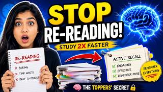 Stop Re-Reading! Study 2X Faster with Active Recall