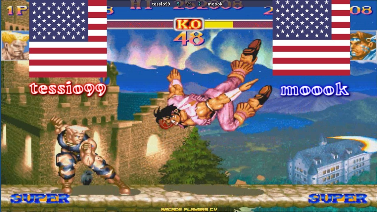 Super Street Fighter 2 Turbo ➤ tessio99 (Usa) vs moook (Usa) 超级